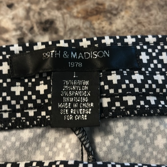 NWT Women’s 89Th & Madison Pants with Front Pockets - Picture 3 of 6